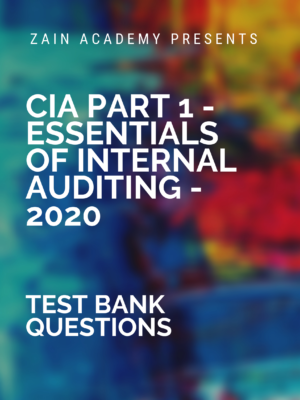 cia part 1 test bank questions 2020