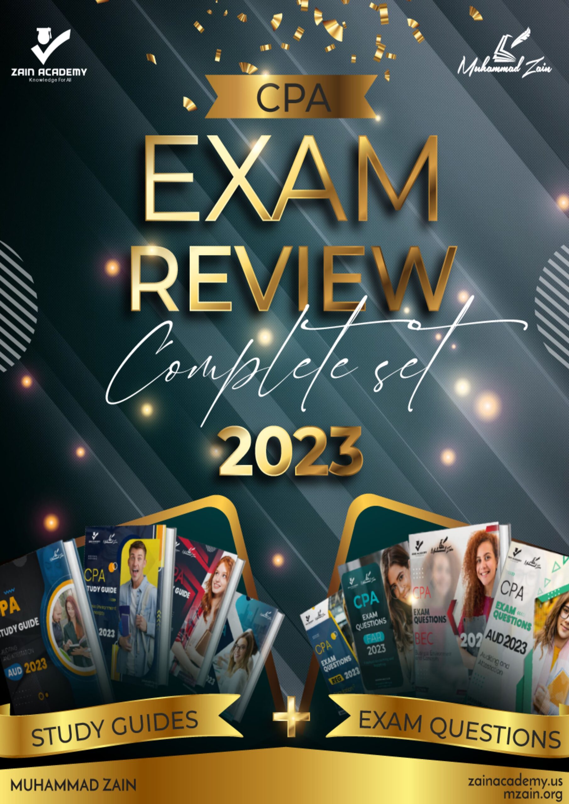 certified public accountant (cpa) exam review complete set 2023