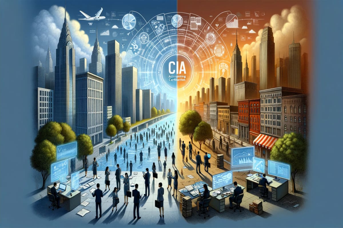 How is the CIA certification different from other accounting certifications