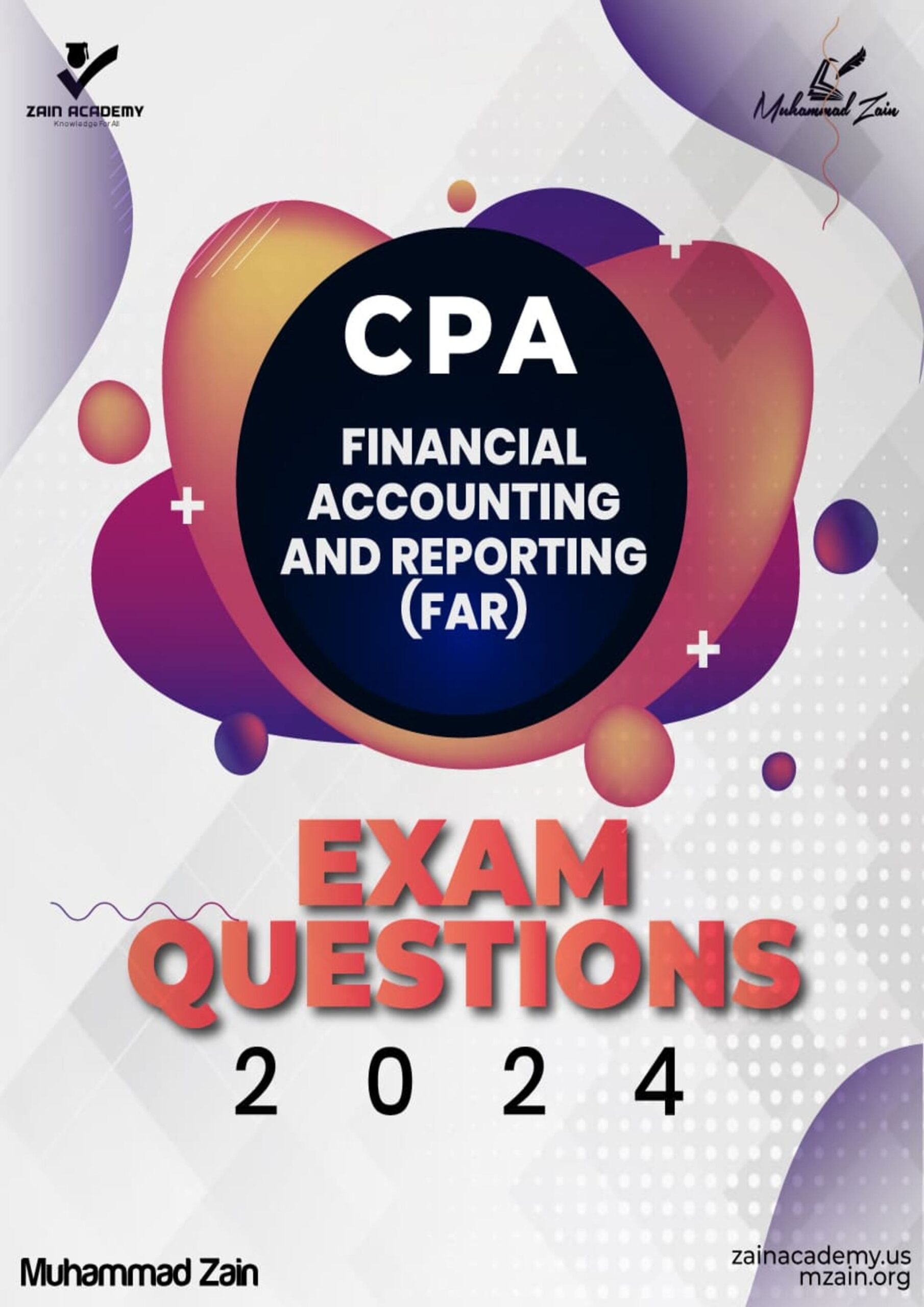 CPA Financial Accounting and Reporting (FAR) Exam Questions 2024