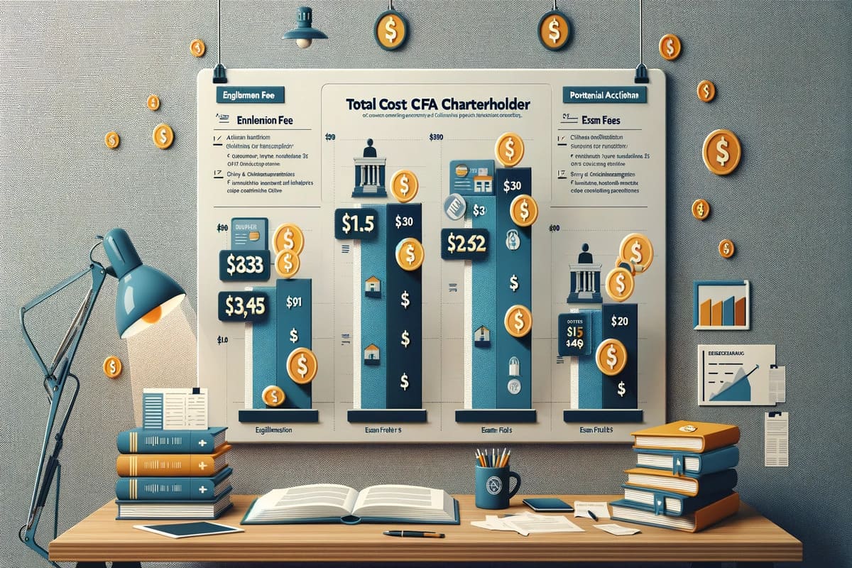 How much does it cost to become a CFA charterholder